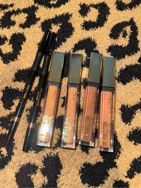 Brother Nude Brown Liquid Lipstick & Lip Pencil Set